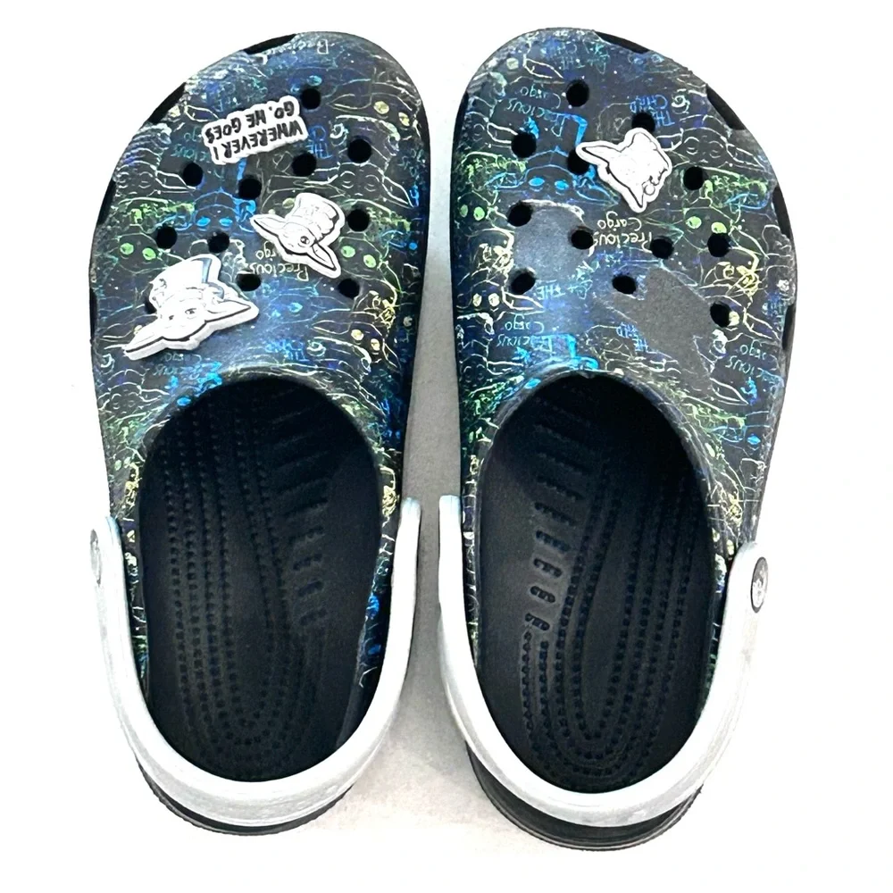 CROCS Star Wars Kids - Black, Blue, and Green - Picture 2 of 5